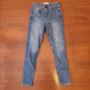 Topshop women’s high rise Jamie Jeans